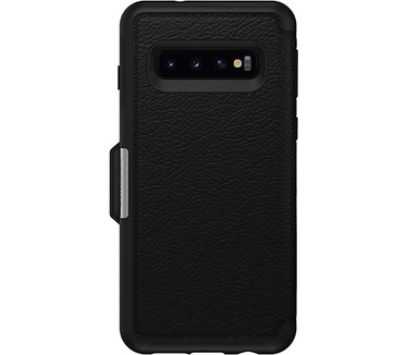 Otterbox Strada Premium Leather Folio Case Samsung Galaxy S10 Zwart (Galaxy S10) Zwart