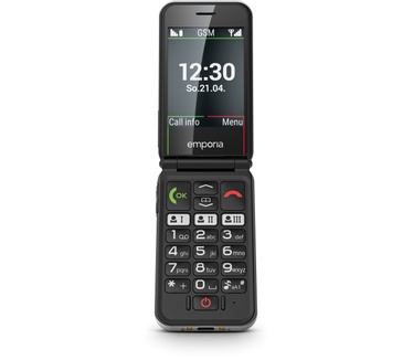 emporia SIMPLICITYglam 2G Wit, Zwart