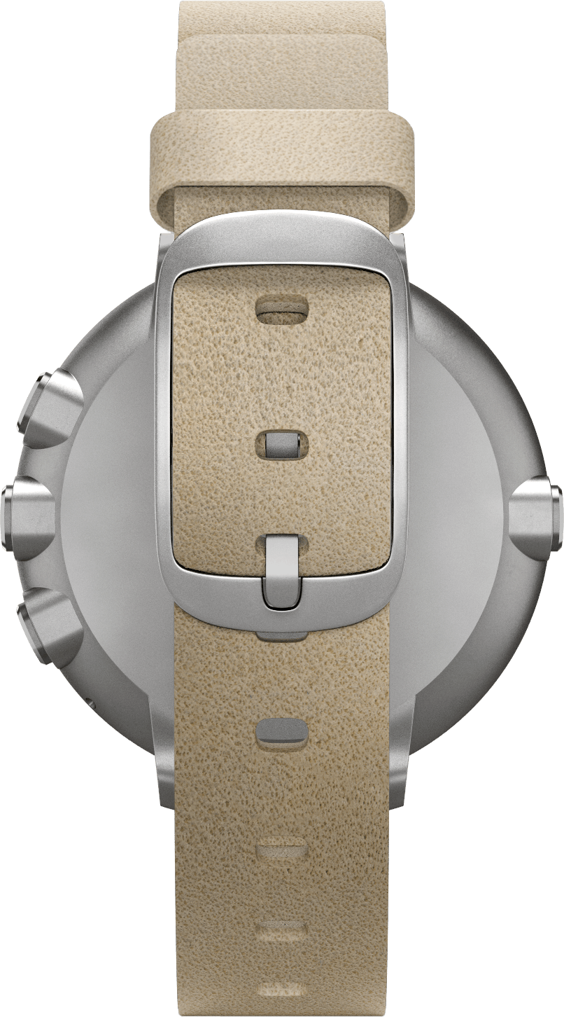 Pebble Time Round (14mm band) Zilver (Beige) - Kenmerken - Tweakers