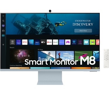 Samsung Smart Monitor M8 32" Blauw