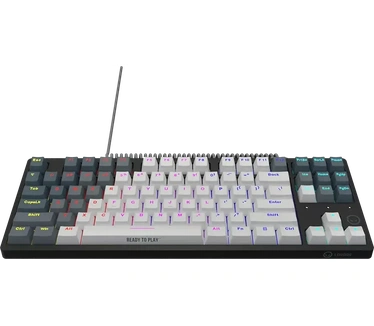 Lorgar Gaming keyboard Azar 514TKL Wired mech RGB White (LRG-GK514TKL-WH)