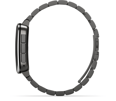 Pebble Time Steel (metalen band) Zwart