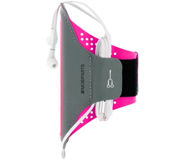 Mobiparts Comfort Fit Sport Armband Huawei P Smart Neon Pink