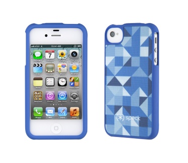 Speck Fitted for iPhone 4S/4 (ShapeScape Blue)