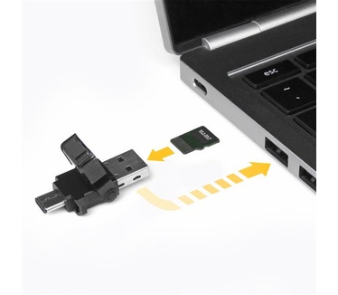 Startech.com USB 3.0 Card Reader / Writer for microSD Cards - USB-C