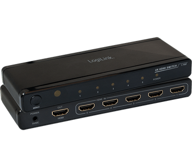 LogiLink 4K HDMI Switch 5-Port