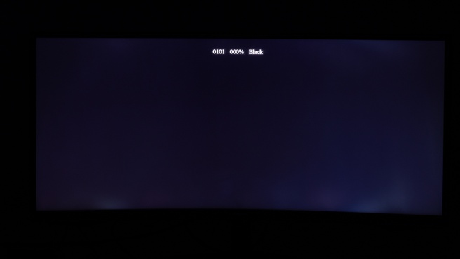 Samsung Odyssey G5 LC34G55T - Backlightfoto
