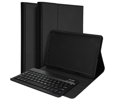 Accezz QWERTY Bluetooth Keyboard Bookcase Galaxy Tab S6 Lite / Tab S6 Lite (2022)