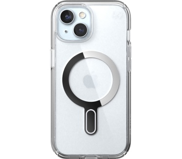 Speck Presidio Clear + ClickLock Apple iPhone 15 Clear - with Microban