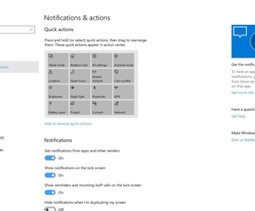 Windows 10 Fall Creators Update Settings video