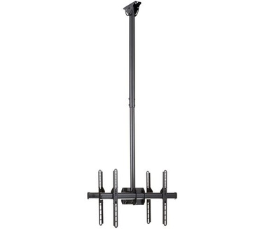 Startech.com Plafond TV beugel voor twee back-to-back schermen 1m tot 1,5m stang