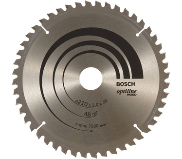 Bosch Optiline Wood Cirkelzaagbladen