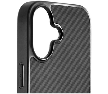BlackRock Robust Carbon (iPhone 17 Pro) Zwart
