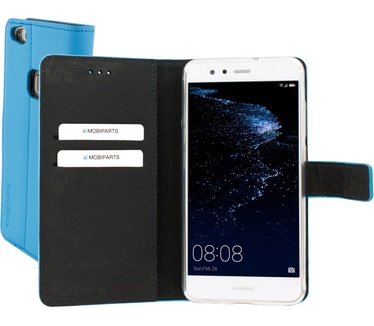 Mobiparts Premium Wallet TPU Case Huawei P10 Lite Light Blue