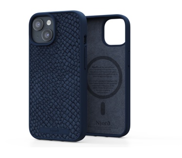Njord byElements Salmon Leather Magsafe
