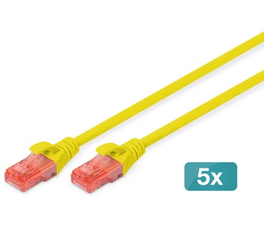 Digitus DK-1617-100-Y-5 Geel