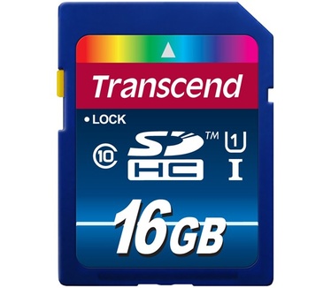 Transcend Transcend Premium 16GB SDHC Class 10 UHS-I