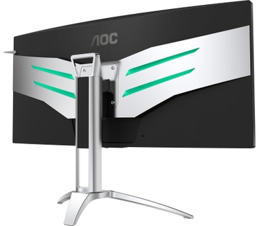 AOC AG352QCX Zilver, Zwart