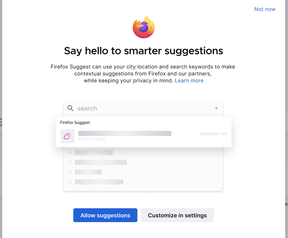 FireFox Suggest