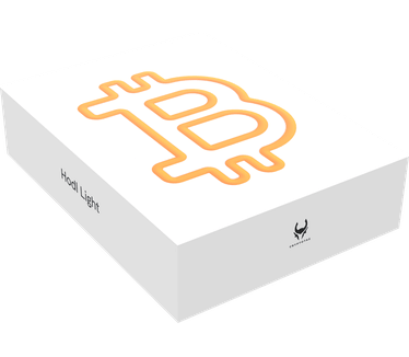 CRYPTOTAG Hodl Light - Bitcoin LED Sign