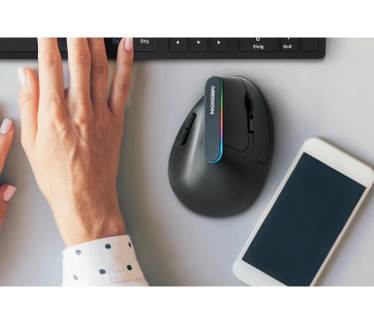 Medion LIFE PC Muis E81023 | Bluetooth | Draadloze 2.4 GHz technologie | Ergonomisch | USB nano-ontvanger