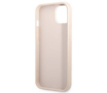 Guess 4G Double Card Back Case - iPhone 13 Mini (5.4") - Roze Roze