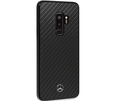 Mercedes-Benz Dynamic Carbon HardCase - Samsung Galaxy S9 Plus - Zwart  Zwart