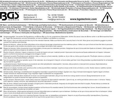 BGS technic Twist Drill
