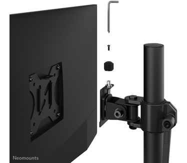 Neomounts Neomounts DS45-600BL2V Monitorstandaard voor twee schermen 10-32"