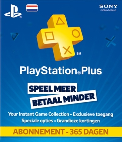 Sony PlayStation Plus Card 365 dagen Nederland kopen Prijzen