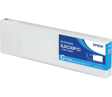 Epson SJIC30P(C): Ink cartridge for ColorWorks C7500G (Cyan)