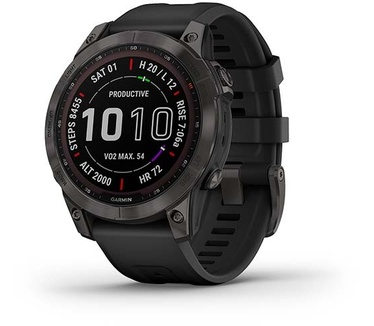 Garmin fēnix 7 Sapphire Solar Zwart (Zwart)