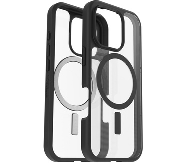 Otterbox React Series voor MagSafe voor iPhone 16 Pro, Black Crystal