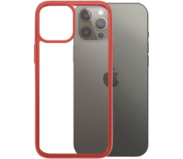 PanzerGlass 0281 (iPhone 12 Pro Max Mandarin Red) Transparant