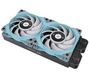 Thermaltake Toughfan 12 Turquoise High Static Pressure Radiator Fan