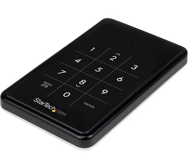 Startech.com Versleutelde SATA III behuizing voor 2,5 inch harde schijf USB 3.0