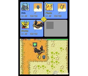 Pokemon Mystery Dungeon: Explorers of the Sky, Nintendo DS