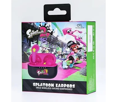 OTL Technologies Nintendo Spatoon 2 TWS Earpods (Rood)