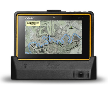 Getac Z710 (Z1B7EZDHYBXX) Zilver