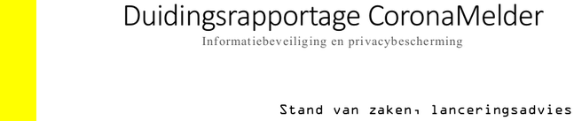 Duidingsrapportage