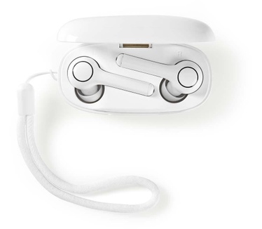Nedis Volledig draadloze Bluetooth®-oordopjes (Wit)