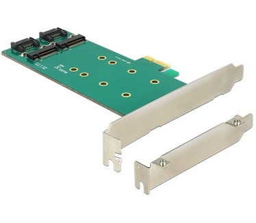 Delock PCI Express > 2 x internal M.2 Key B 110 mm