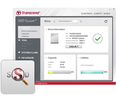 Transcend 128GB SATA III SSD360