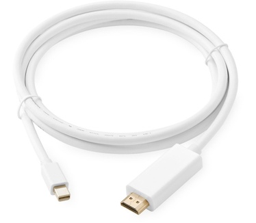 Techly Monitor Cable Mini DisplayPort (Thunderbolt) / HDMI 2m White ICOC MDP-020H Wit