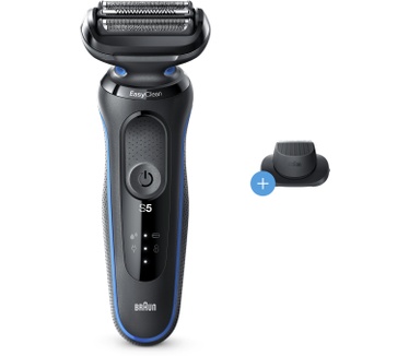Braun Series 5 50-B1200s Elektrisch Scheerapparaat Met Precisietrimmer, Blauw