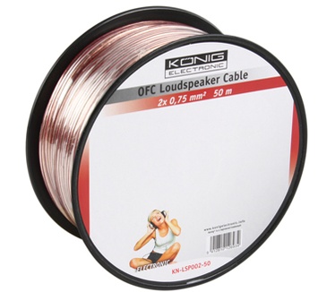 Konig 2x 0.75mm², 50m