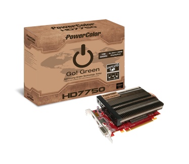 PowerColor HD7750 Go! Green