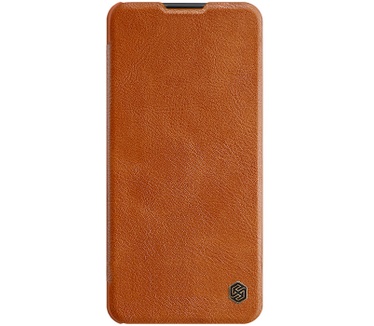 Nillkin Qin PU Leather Book Case - Samsung Galaxy A21S - Bruin Bruin