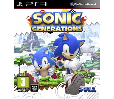 Packshot voor Sonic Generations