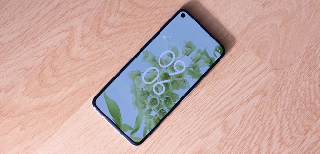 Android 12 op Pixel 5